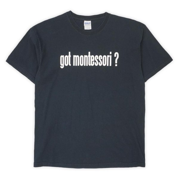 画像1: 00's got montessori? プリントTシャツ (1)