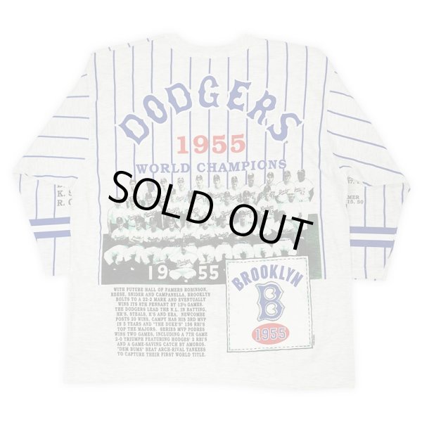 画像2: 90's Long Gone THE COOPERSTOWN COLLECTION ベースボールTシャツ "BROOKLYN Dodgers / DEADSTOCK" (2)