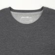 画像2: 00's Eddie Bauer 前V サーマルカットソー "CHARCOAL GRAY" (2)