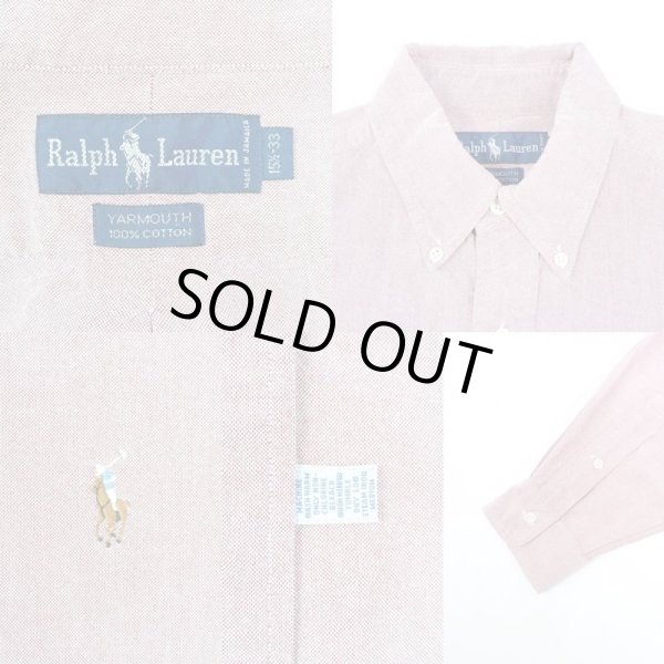 画像3: 90's Polo Ralph Lauren ボタンダウンシャツ "YARMOUTH" (3)