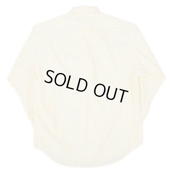 画像2: 90's Polo Ralph Lauren ストライプ柄 ボタンダウンシャツ "BLAKE / POPLIN" (2)