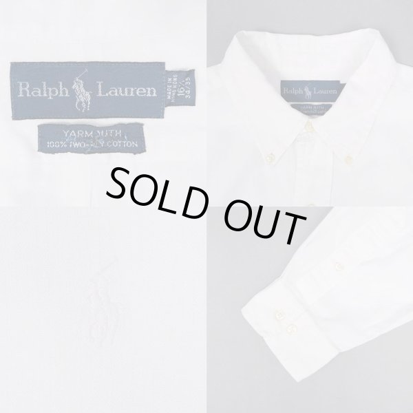 画像3: 90's Polo Ralph Lauren HBT ボタンダウンシャツ "YARMOUTH" (3)