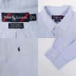 画像3: 90's Polo Ralph Lauren ボタンダウンシャツ “BIG SHIRT / Light Blue” (3)