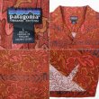 画像3: Early 00's Patagonia 総柄 オープンカラーシャツ “ORGANIC COTTON” (3)