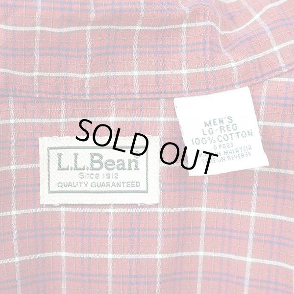 画像2: 00's L.L.Bean S/S オープンカラーシャツ (2)