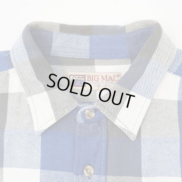 画像3: 90's BIG MAC ヘビーネルシャツ (3)