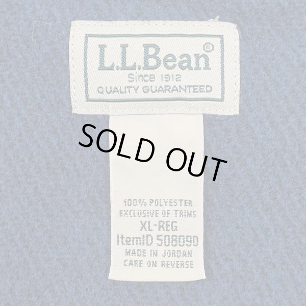 画像2: 00's L.L.Bean アラガッシュフリースオーバーシャツ "NAVY" (2)