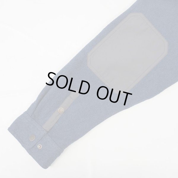 画像4: 00's L.L.Bean アラガッシュフリースオーバーシャツ "NAVY" (4)