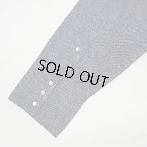 画像4: Early 70's ROEBUCKS デニムウエスタンシャツ "MADE IN USA / DEADSTOCK" (4)