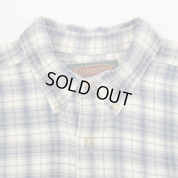 画像3: 90's FLYSHACKER CLOTHING フランネル ボタンダウンシャツ "Ombre Plaid" (3)