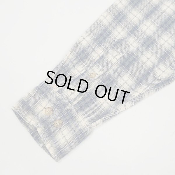 画像4: 90's FLYSHACKER CLOTHING フランネル ボタンダウンシャツ "Ombre Plaid" (4)