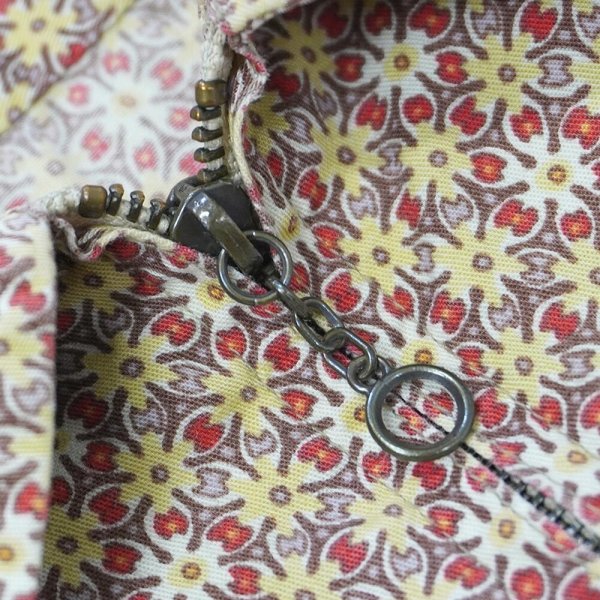 画像3: Early 00's OLD GAP S/S フルジップ レギュラーカラーシャツ “All-over Pattern” (3)