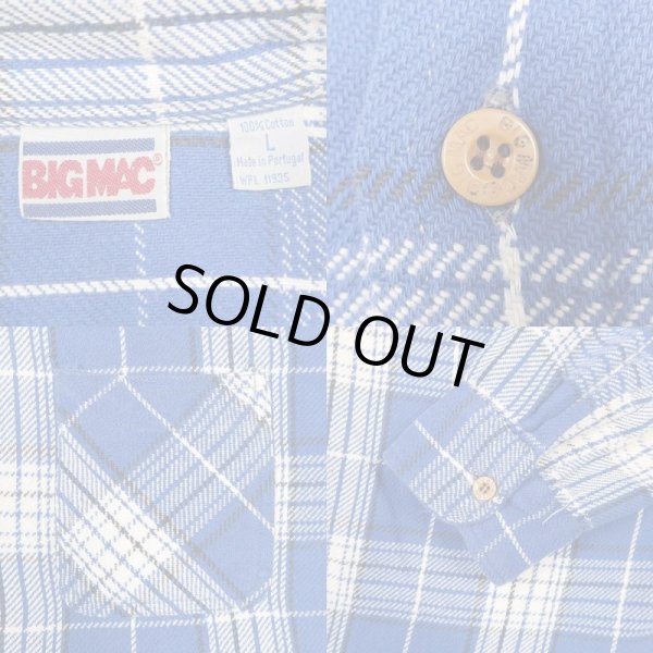 画像3: 80's BIG MAC ヘビーネルシャツ (3)