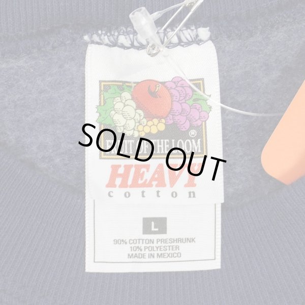 画像2: 90-00's Fruit of the loom メッセージプリント スウェット (2)