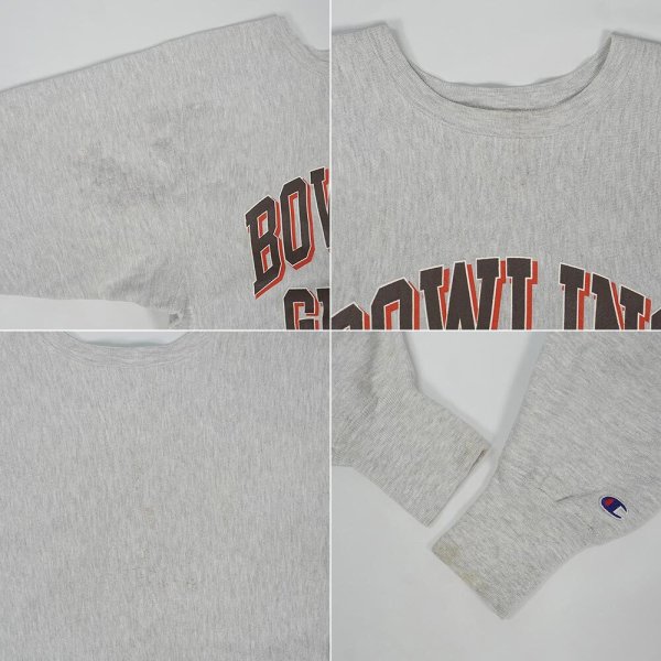 画像3: 90's Champion リバースウィーブ スウェット "MADE IN USA" (3)