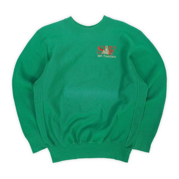 画像1: 90's SAN FRANCISCO スーベニア スウェット "MADE IN USA / MILLER Body" (1)