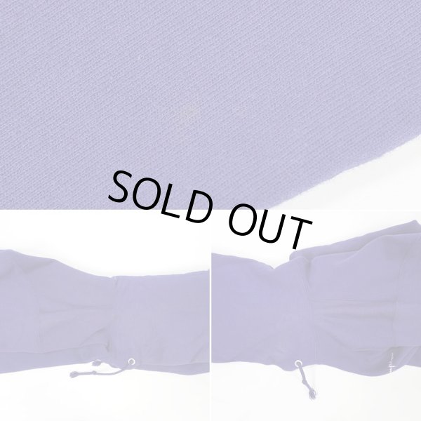 画像4: 90's Champion スクリプトロゴ刺繍 スウェットパーカー “NAVY / MADE IN USA” (4)