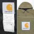 画像2: 00's Carhartt サーマルライナー フルジップスウェットパーカー "OLIVE" (2)