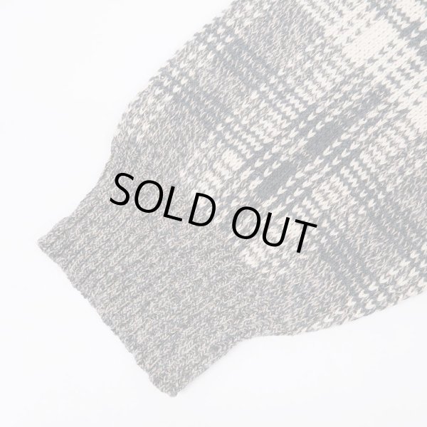 画像3: 90's TOWNCRAFT チェック柄 コットンニット “MADE IN USA” (3)