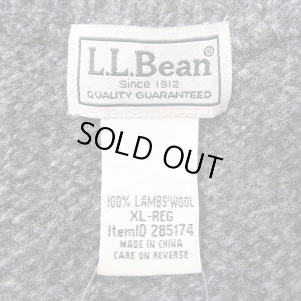 画像2: 00's L.L.Bean ラムウールニット (2)