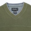 画像3: 00's Eddie Bauer Vネック コットンニット (3)