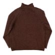 画像2: 90's J.CREW ロールネック ウールニット “BROWN” (2)