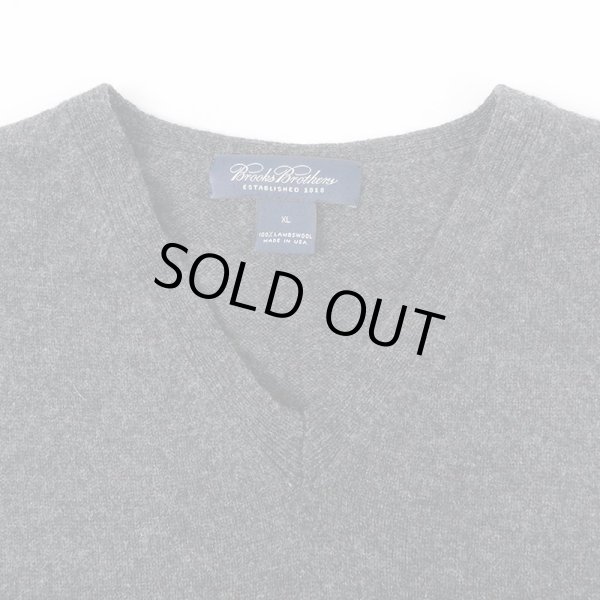 画像3: 00's Brooks Brothers ラムウール ニットベスト “MADE IN USA” (3)