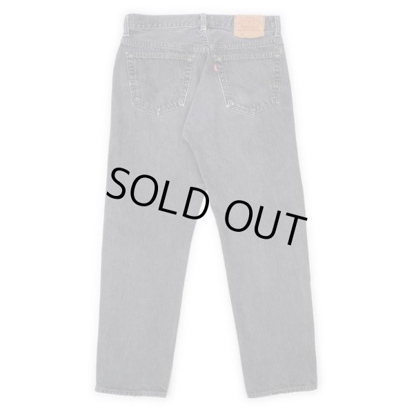 90's Levi's 501 先染め ブラックデニムパンツ 