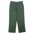 画像1: 90's Dickies 874 ワークパンツ "MADE IN USA / GREEN / W34 L30" (1)