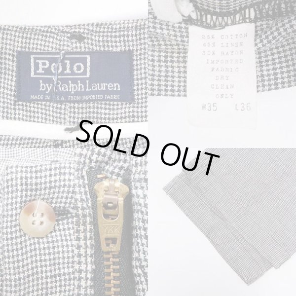 画像3: 90's Polo Ralph Lauren 2タック トラウザー “MADE IN USA” (3)