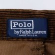 画像3: Early 90's Polo Ralph Lauren 2タック 太畝コーデュロイパンツ “MADE IN USA” (3)