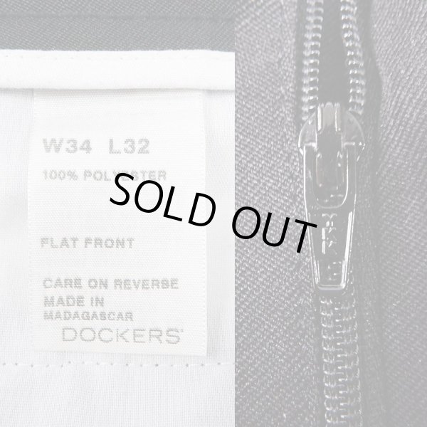 画像4: 00's Levi's × DOCKERS アクションスラックス "BLACK / W34 L32" (4)