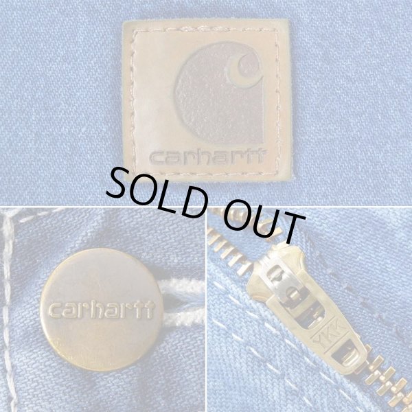 画像3: 00's Carhartt デニムペインターパンツ "W33 L30" (3)