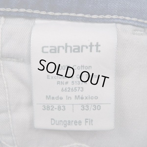 画像4: 00's Carhartt デニムペインターパンツ "W33 L30" (4)