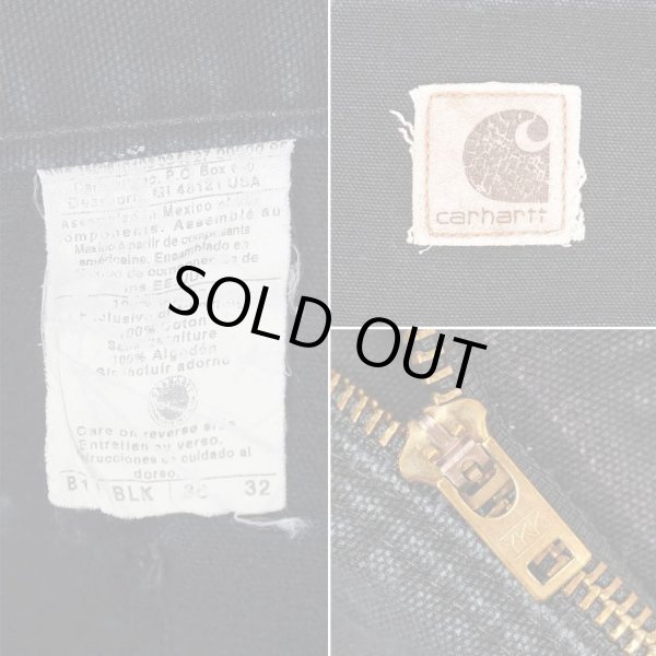 画像3: 00's Carhartt ダックペインターパンツ “BLACK” (3)