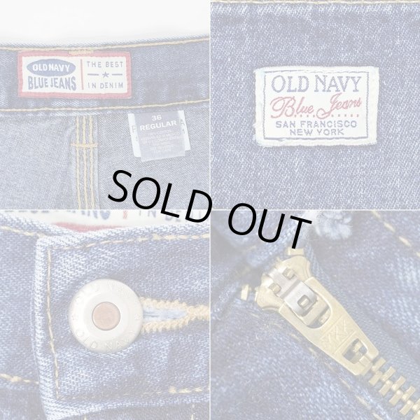 画像4: Early 00's OLD NAVY デニムペインターパンツ (4)