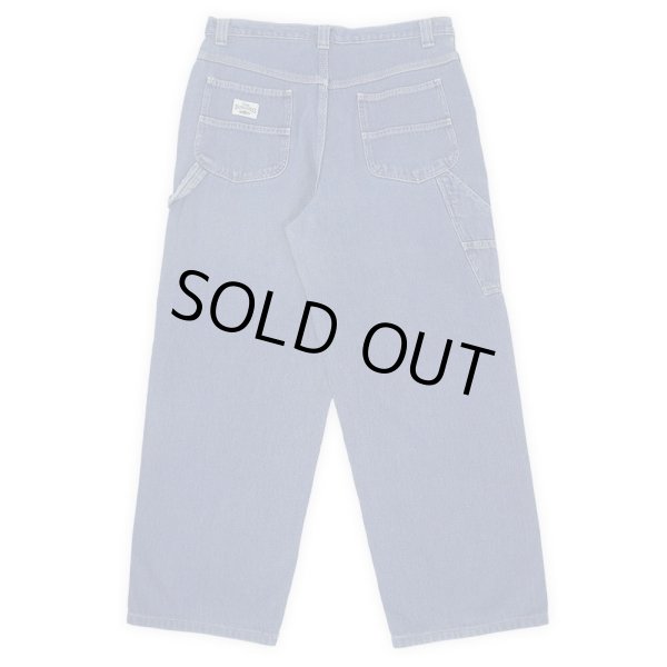 画像2: 00's Lee DUNGAREES ストライプデニム ペインターパンツ "W34 L29相当" (2)