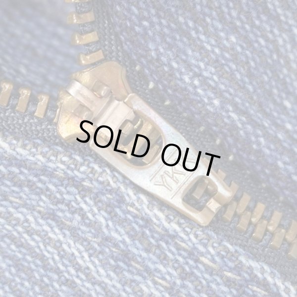 画像4: 00's Lee DUNGAREES ストライプデニム ペインターパンツ "W34 L29相当" (4)