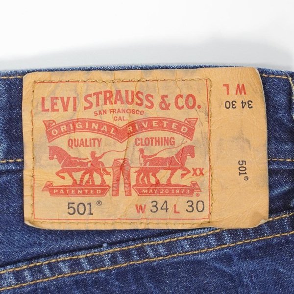 画像3: 00's Levi's 501 デニムパンツ "W34 L30" (3)