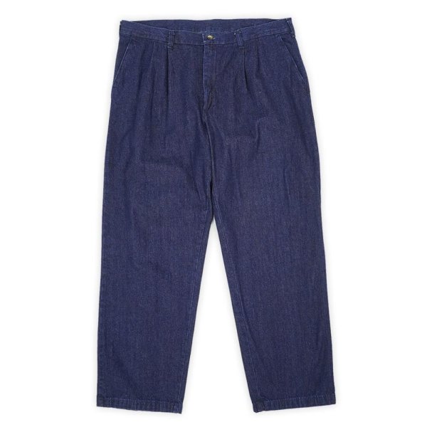 画像1: 00's Timbercreek by Wrangler 2タック デニムトラウザー "W36 L30" (1)