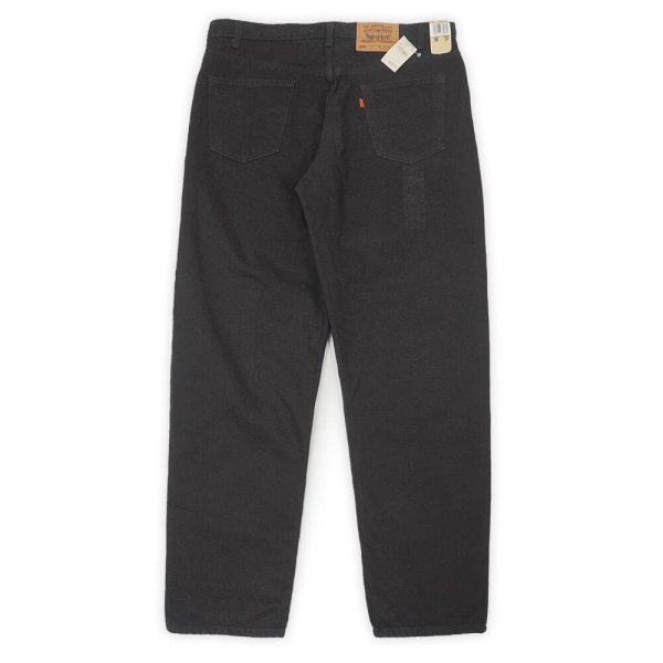画像1: 90's Levi's 550 ブラックデニムパンツ "DEADSTOCK / W38 L32" (1)