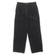 画像1: 00's Eddie Bauer 2タック コーデュロイトラウザー "BLACK / W34" (1)