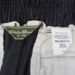 画像3: 00's Eddie Bauer 2タック コーデュロイトラウザー "BLACK / W34" (3)