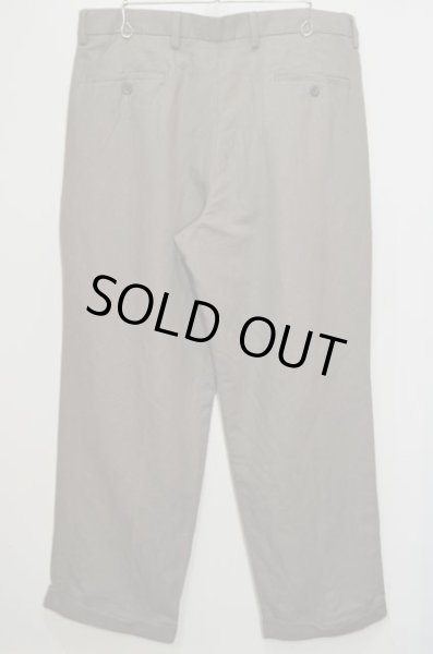 画像2: DOCKERS 2タック トラウザー “リネン×コットン / W34 L30” (2)