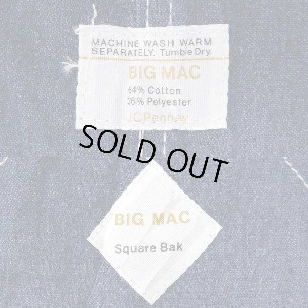 画像4: 70's BIG MAC デニムオーバーオール (4)