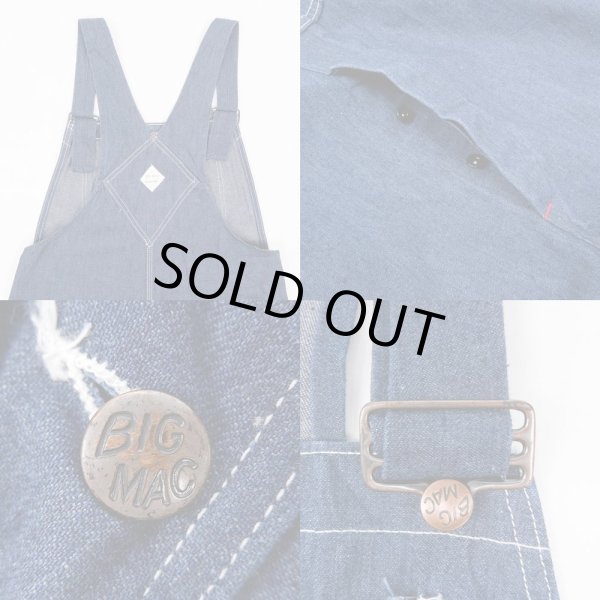 画像5: 70's BIG MAC デニムオーバーオール (5)