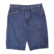 画像1: 00's Dickies デニムペインターショーツ (1)