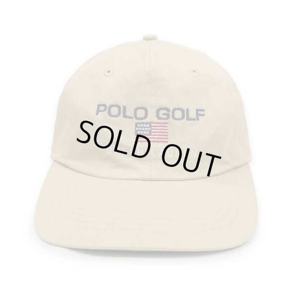 画像2: 90's Polo Ralph Lauren 6パネルキャップ  “POLO GOLF / BEIGE” (2)