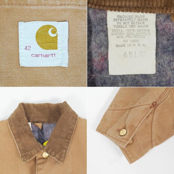 画像3: 70's Carhartt ミシガンチョアコート "MADE IN USA / size42" (3)