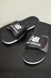 画像1: 日本未発売 New Balance NB PRO ADJUSTABLE SLIDE “BLACK × WHITE” (1)